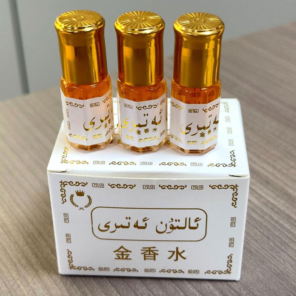 Perfume Fragrance World - น้ำหอมอาราเบียนโกลด์แบบโรลออน กลิ่นหอมติดทนนาน น้ำหอมสำหรับผู้ชายและผู้หญิง พกพาสะดวก กลิ่นหอมติดทนนาน