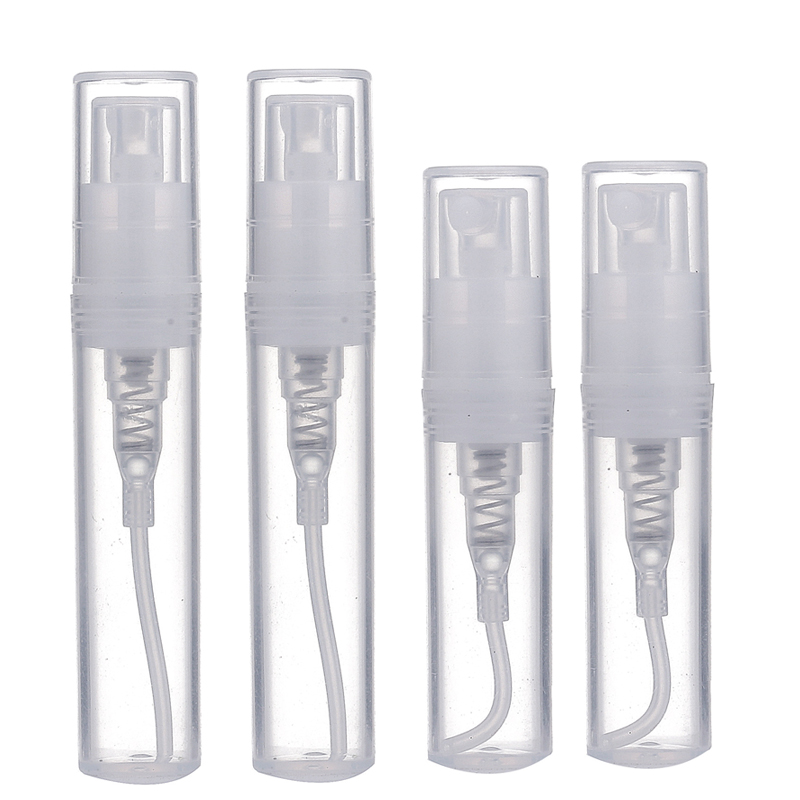 Perfume Fragrance Booster - 200 PCS 2/3/5/8/10ml มินิขวดรีฟิลขวดพลาสติกแบบพกพาสเปรย์ขวดน้ําหอม Atomizer เครื่องสําอางค์พร้อมเข็มฉีดยา