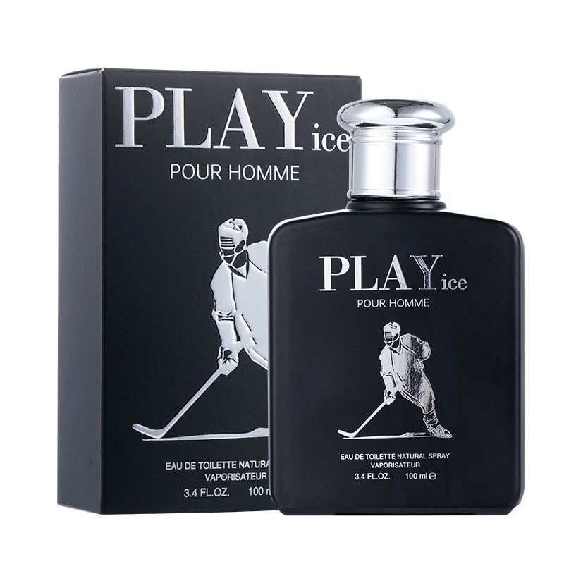 Perfume Fragrance Making - น้ำหอมผู้ชายสไตล์หรูหรา 100 มล. ขวดสีน้ำเงินดำ กลิ่นหอมติดทนนาน กลิ่นโอเชียน
