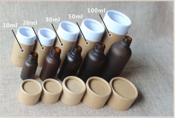 Perfume Decant Sample - 50Pc 10/20/30/50/100Ml ขวดใส่น้ำมันกล่องบรรจุภัณฑ์กล่องใส่สีไม้กล่องบรรจุขวดแก้วฝาปั๊มรอบกระดาษแข็งลิปสติกกล่องน้ำหอม