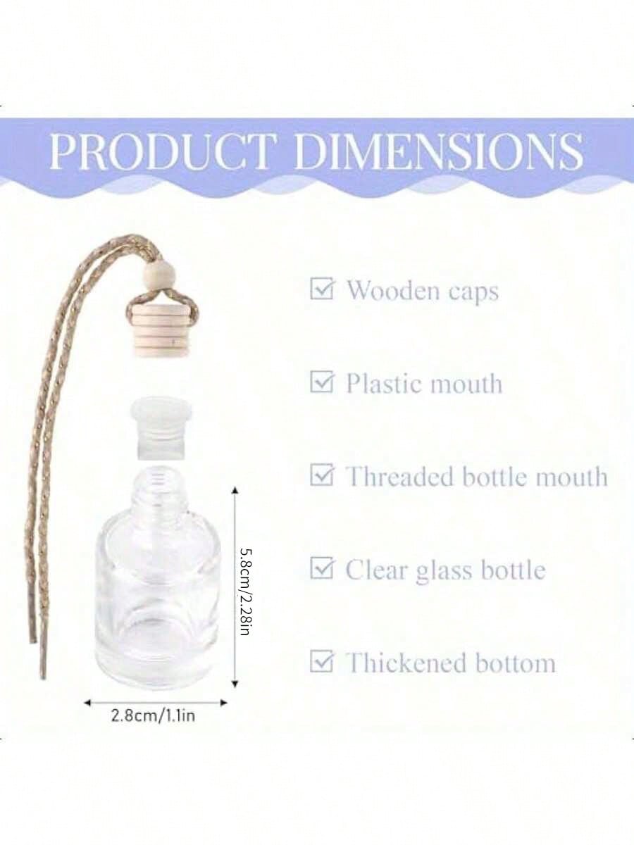 20 ชิ้นแขวนรถ Freshener แก้วใส - Perfume Fragrance World บทวิจารณ์และราคา