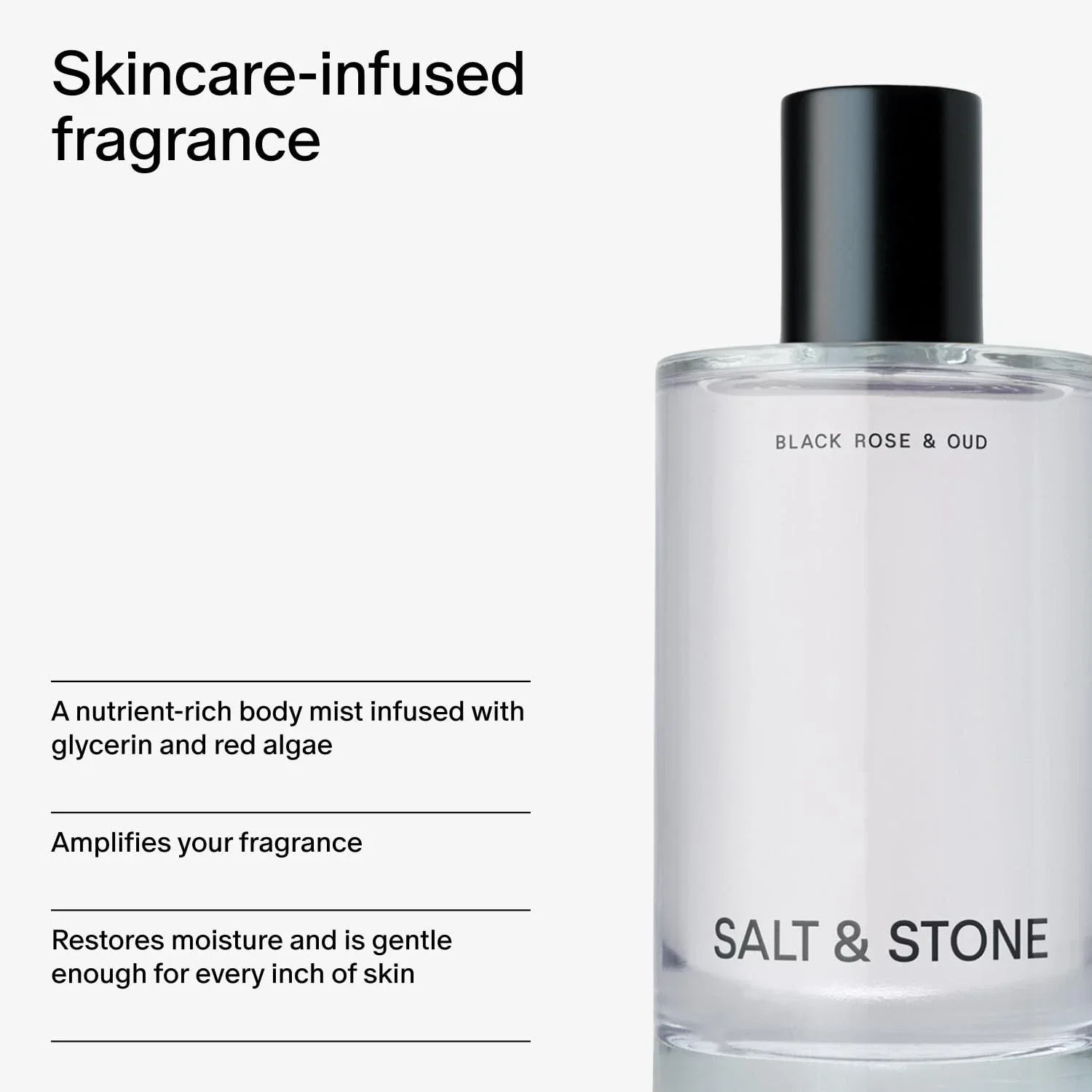 SALT & STONE แบล็คโรส & อู๊ด โ - Perfume Fragrance Free บทวิจารณ์และราคา