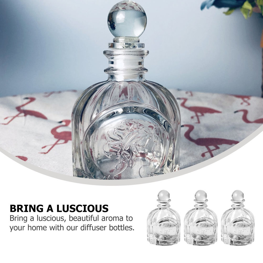 ขวดน้ำหอมสไตล์ฝรั่งเศสแบบใส 5  - Perfume Aroma Fragrance บทวิจารณ์และราคา