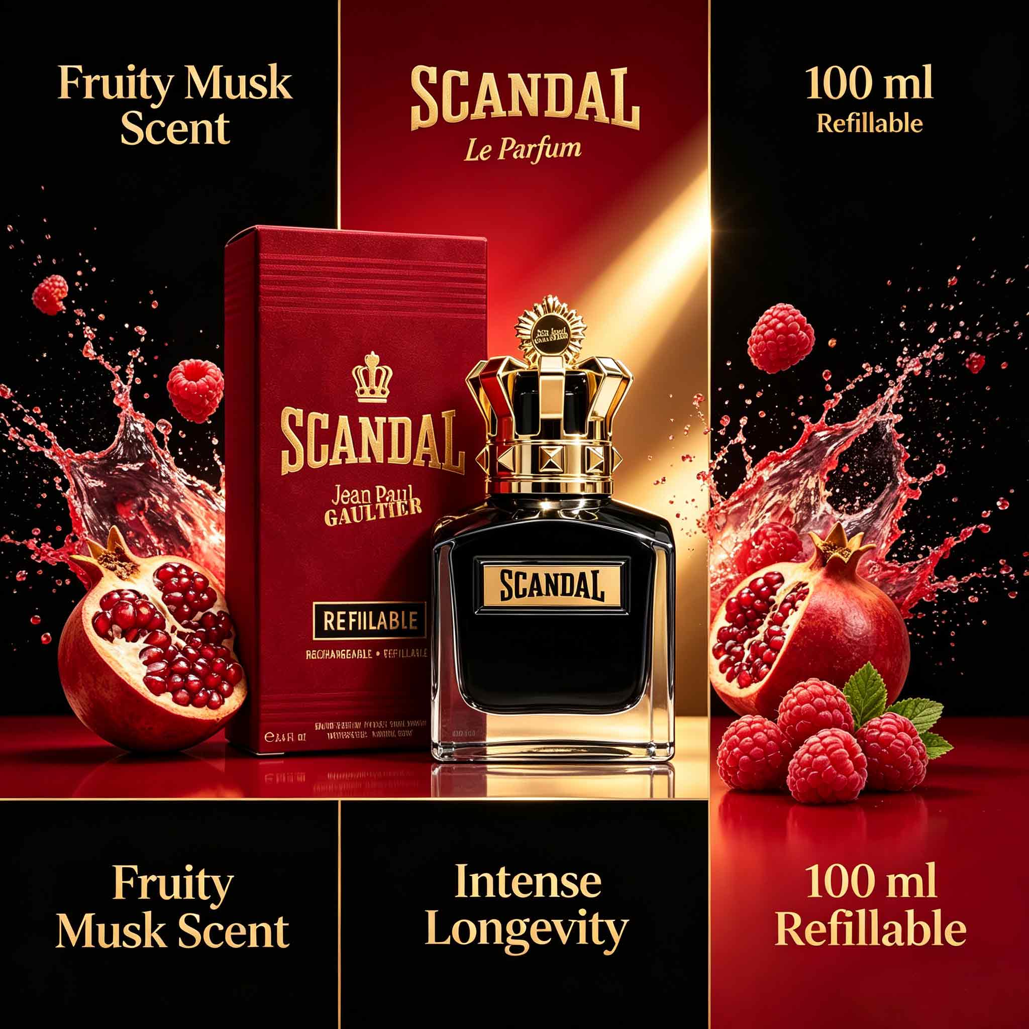 Jean Paul Gaultier Scandal Le  - Perfume Fragrance Jean Paul Gaultier Le Male บทวิจารณ์และราคา